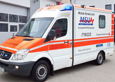 Neue Mobile Stroke Unit (MSU) im Saarland in Betrieb